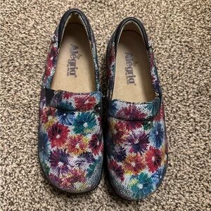 Alegria Keli Pro KEL-506 BLOOMIES  Nursing Clogs Women’s Size EU 37 US 6.5